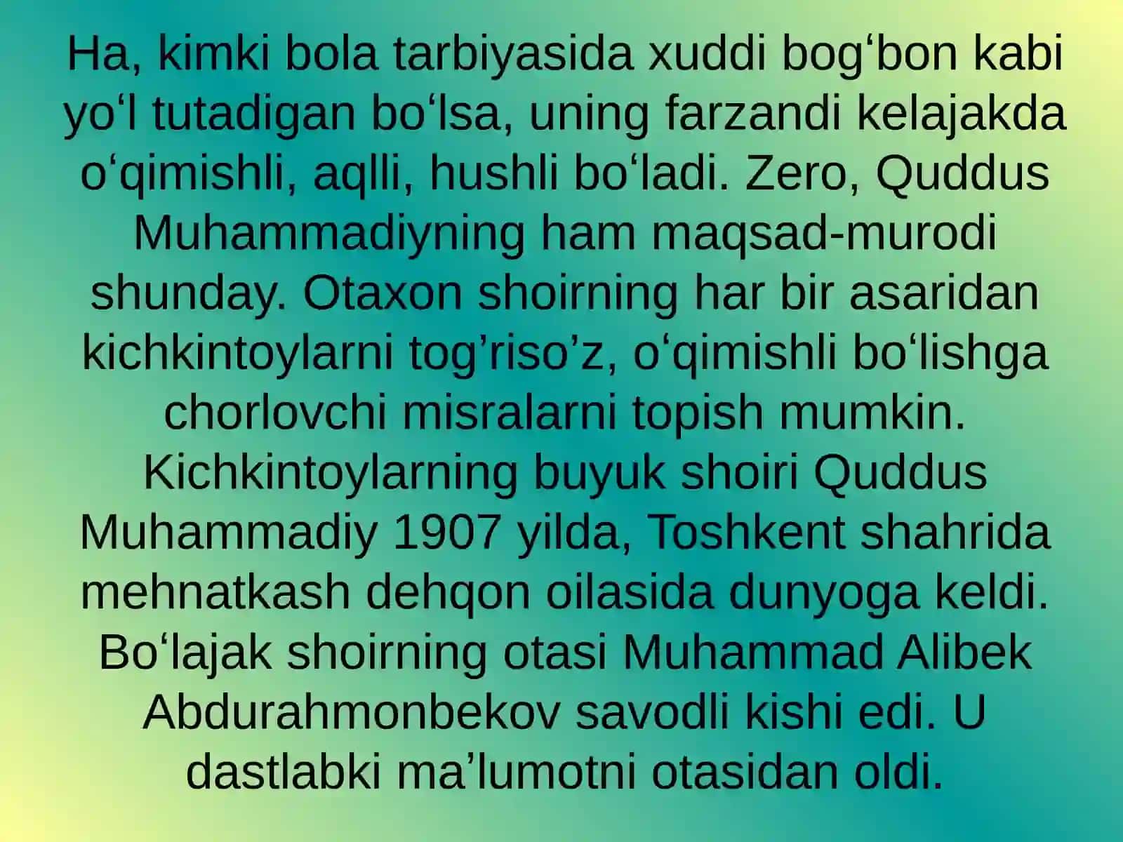Quddus Muhammadiy hayotiva ijodi 4