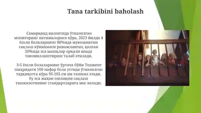 MAKATABGACHA YOSHDAGI BOLALARNI JISMONIY RIVOJLANTIRISH MONITORINGGINI OLIB BORISH 4