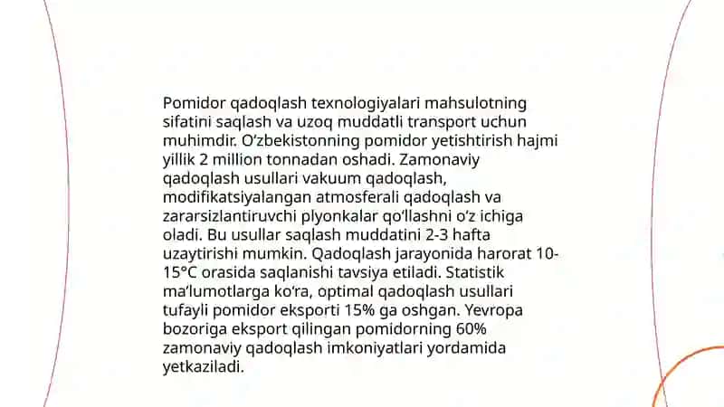 Tomat mahsulotlarini qadoqlash 4