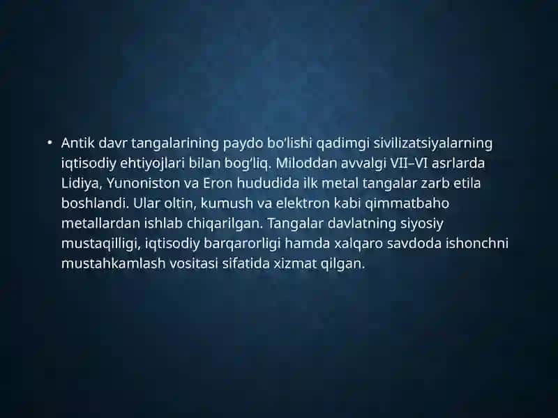 Antikvar Tangalar 4