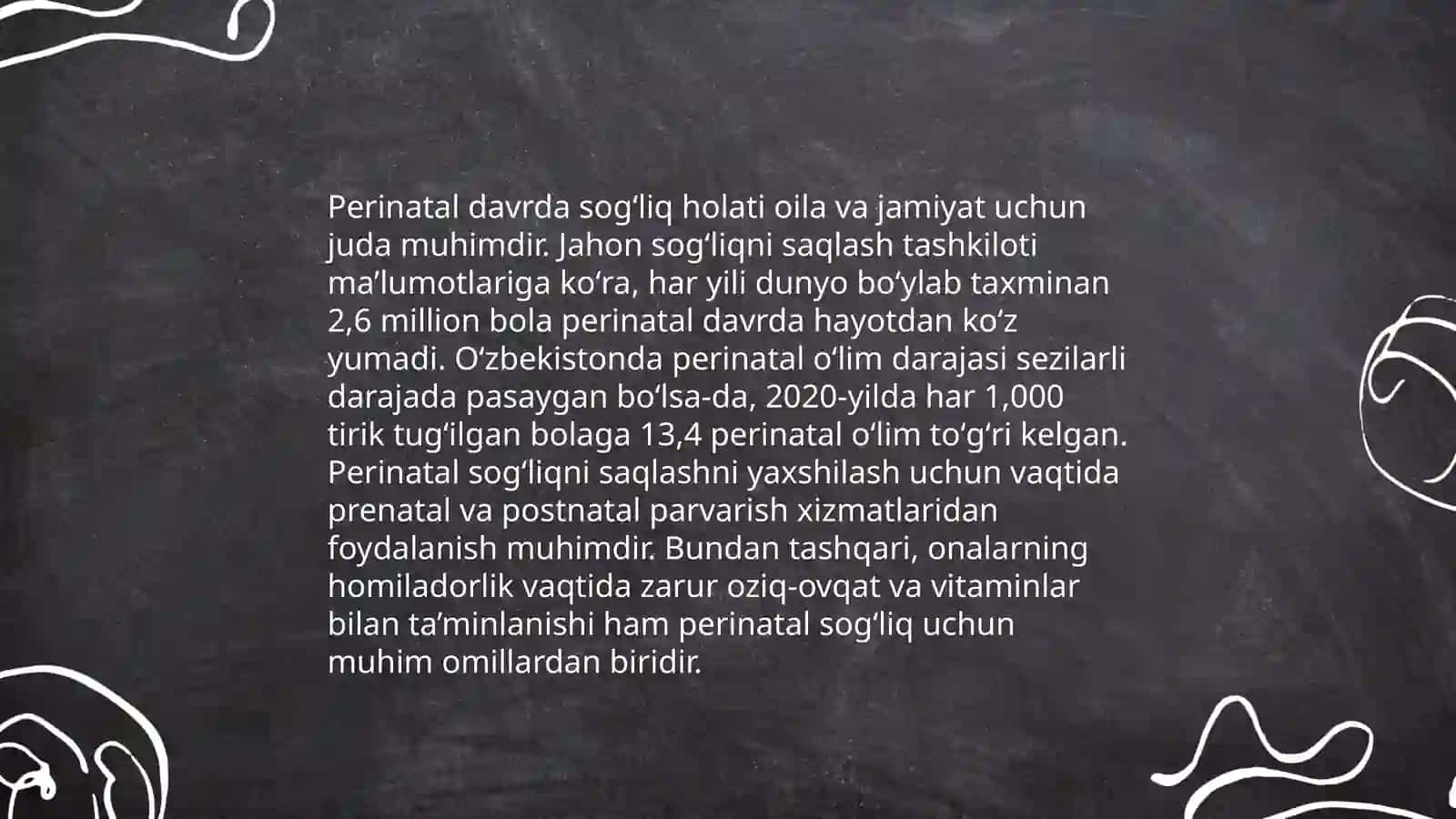 Perinatal davrining oʻziga xos xususiyati 4