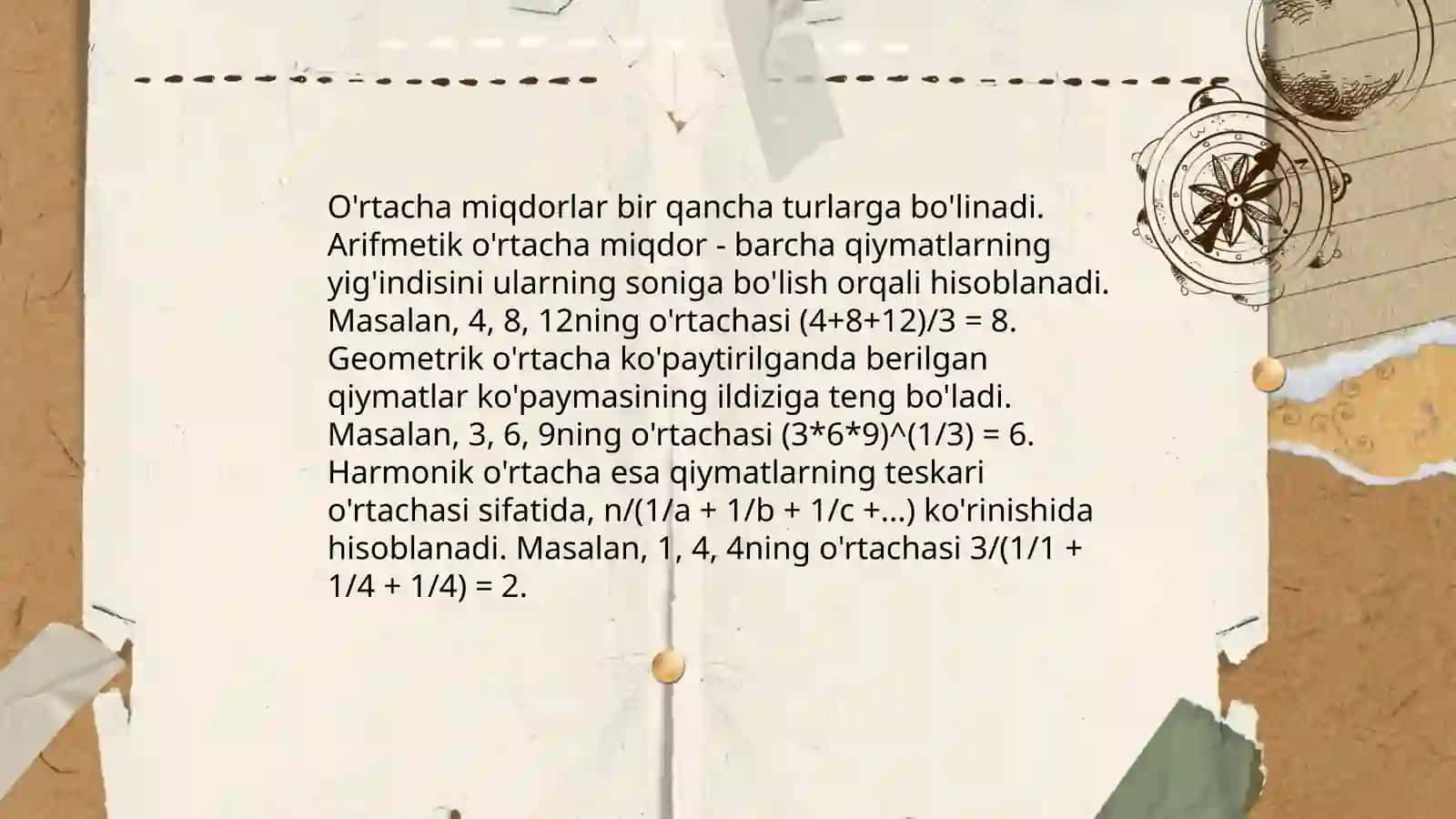 Statistik ko'rsatkichlar 4