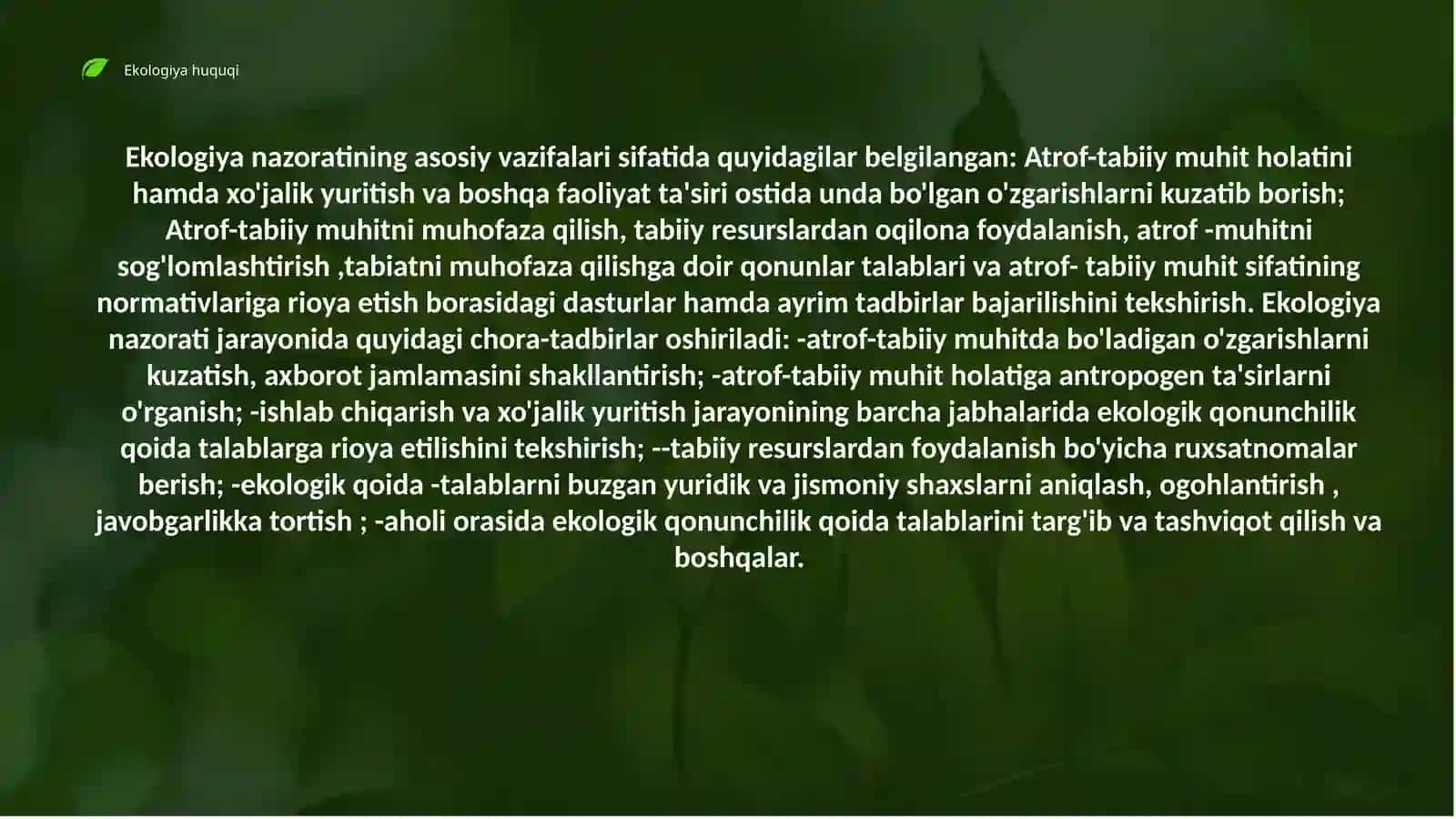 EKOLOGIK EKSPERTIZA 4