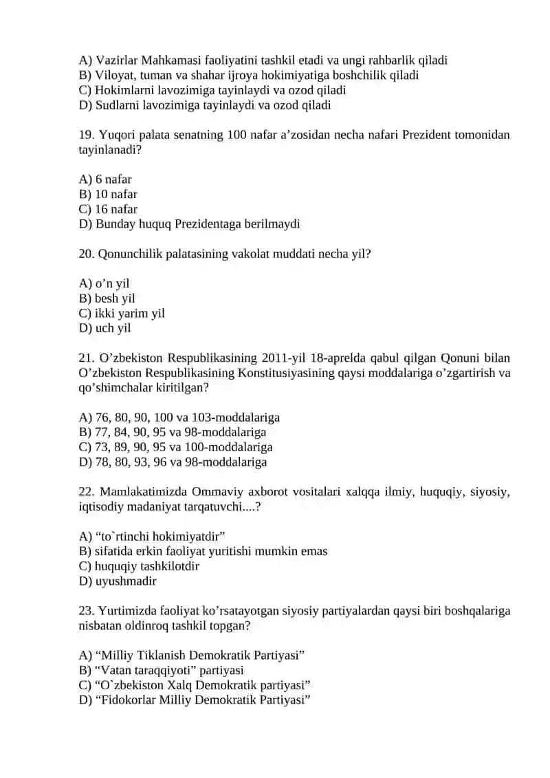 O'zbekistonda Demokratik Fuqarolik Jamiyati 4