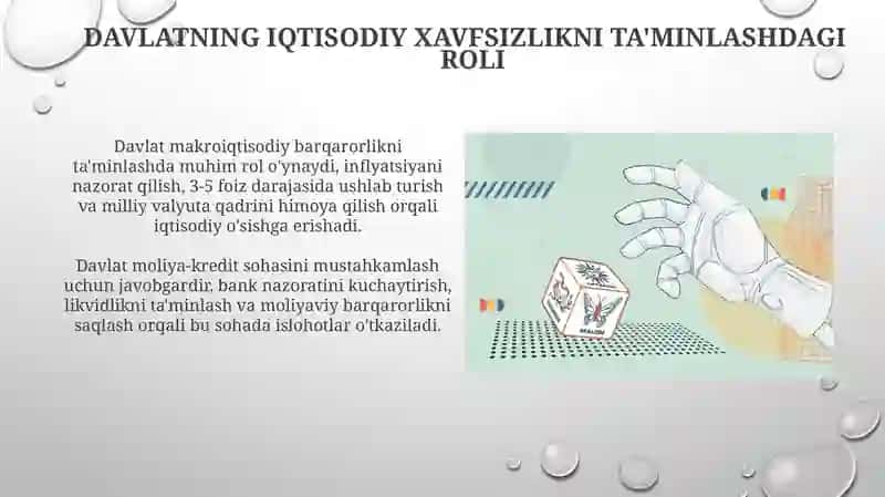 Iqtisodiy xavfsizlikni ta'minlash 4