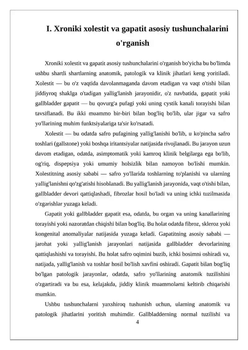 Surunkali Xolestit va Gapatit Rejas 4