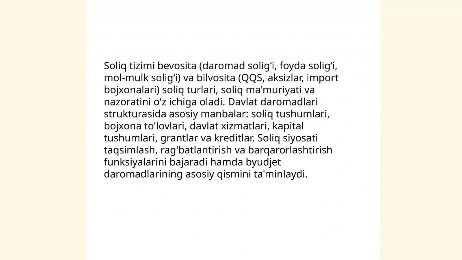 Byudjet va soliq siyosati asoslari 4