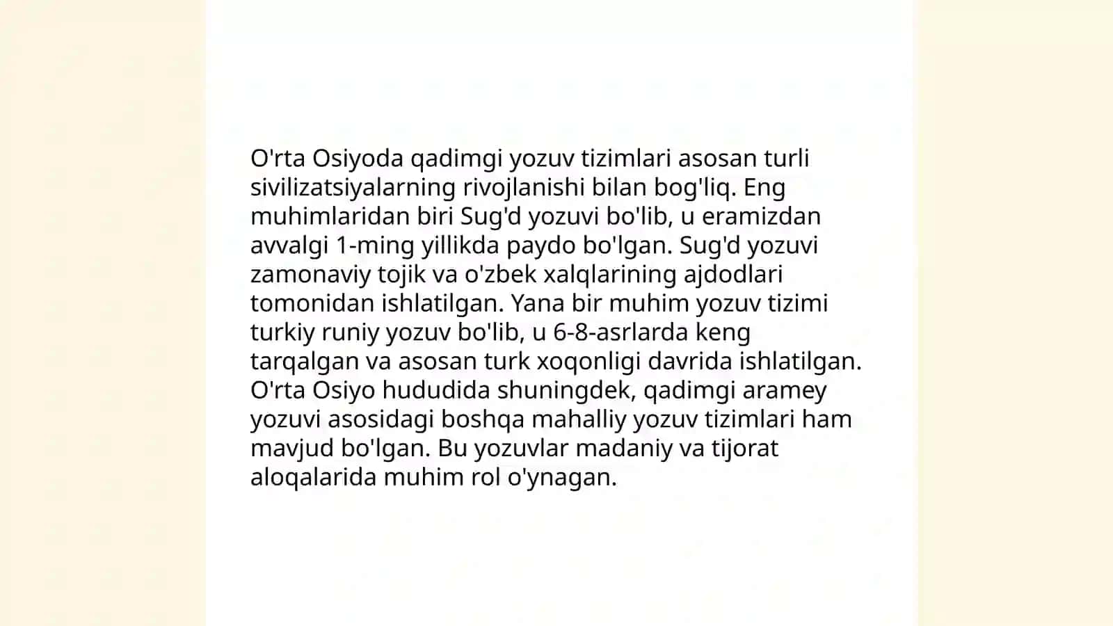 O'rta Osiyoda tilshunoslikning rivojlanishi 4