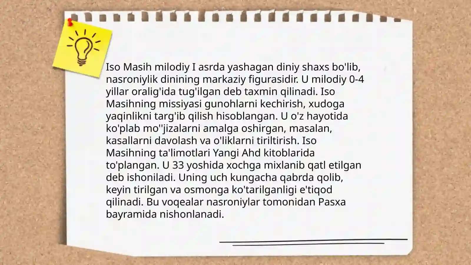 xristianlikning paydo bolishi aqidalari 4