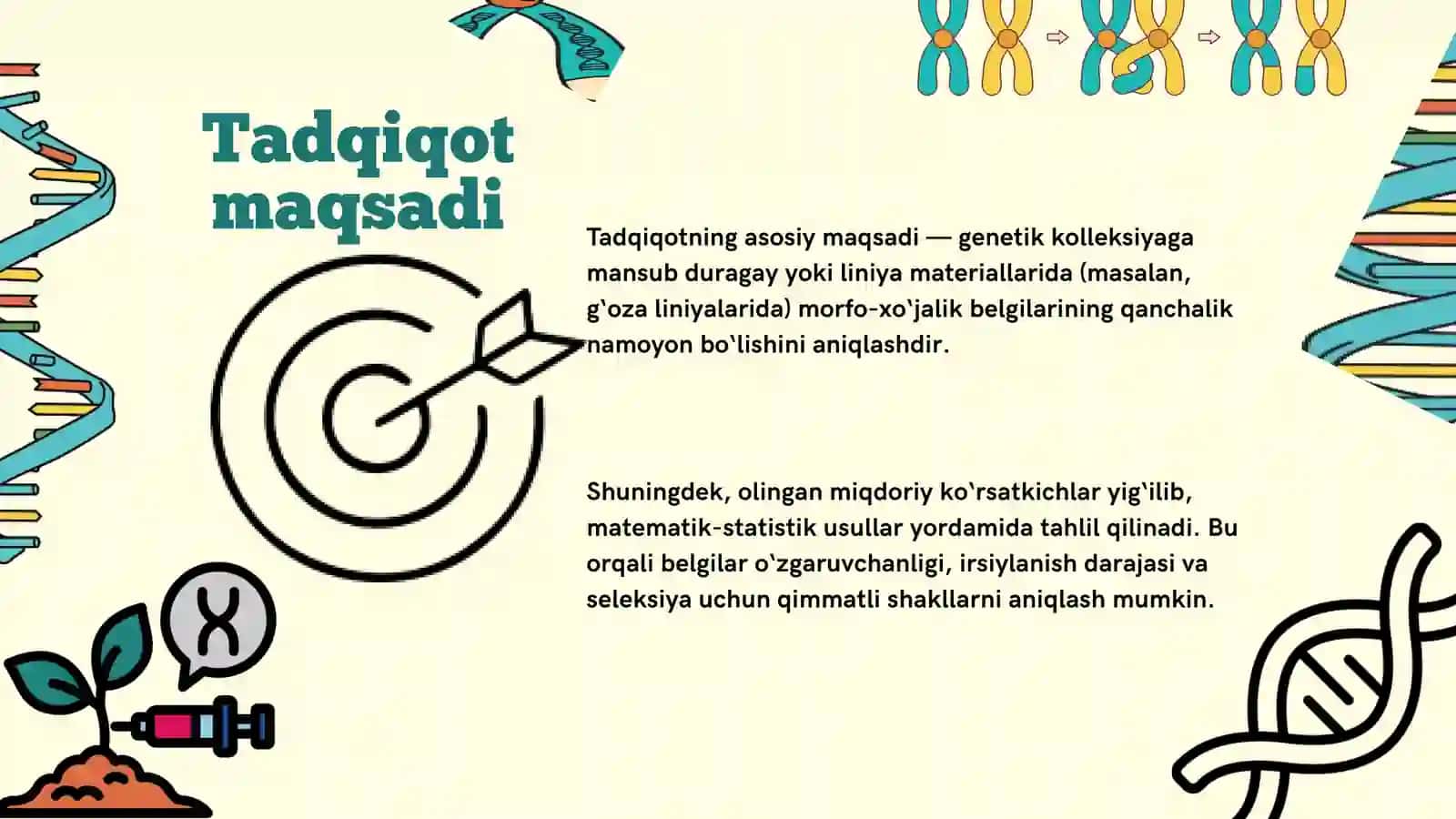 Genetika va genomika asoslari fanidan 4