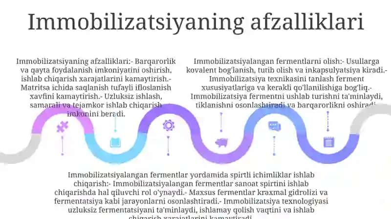 Immobilizatsiyalangan Fermentlarni Olish Va Spirt Ishlab Chiqarish 4