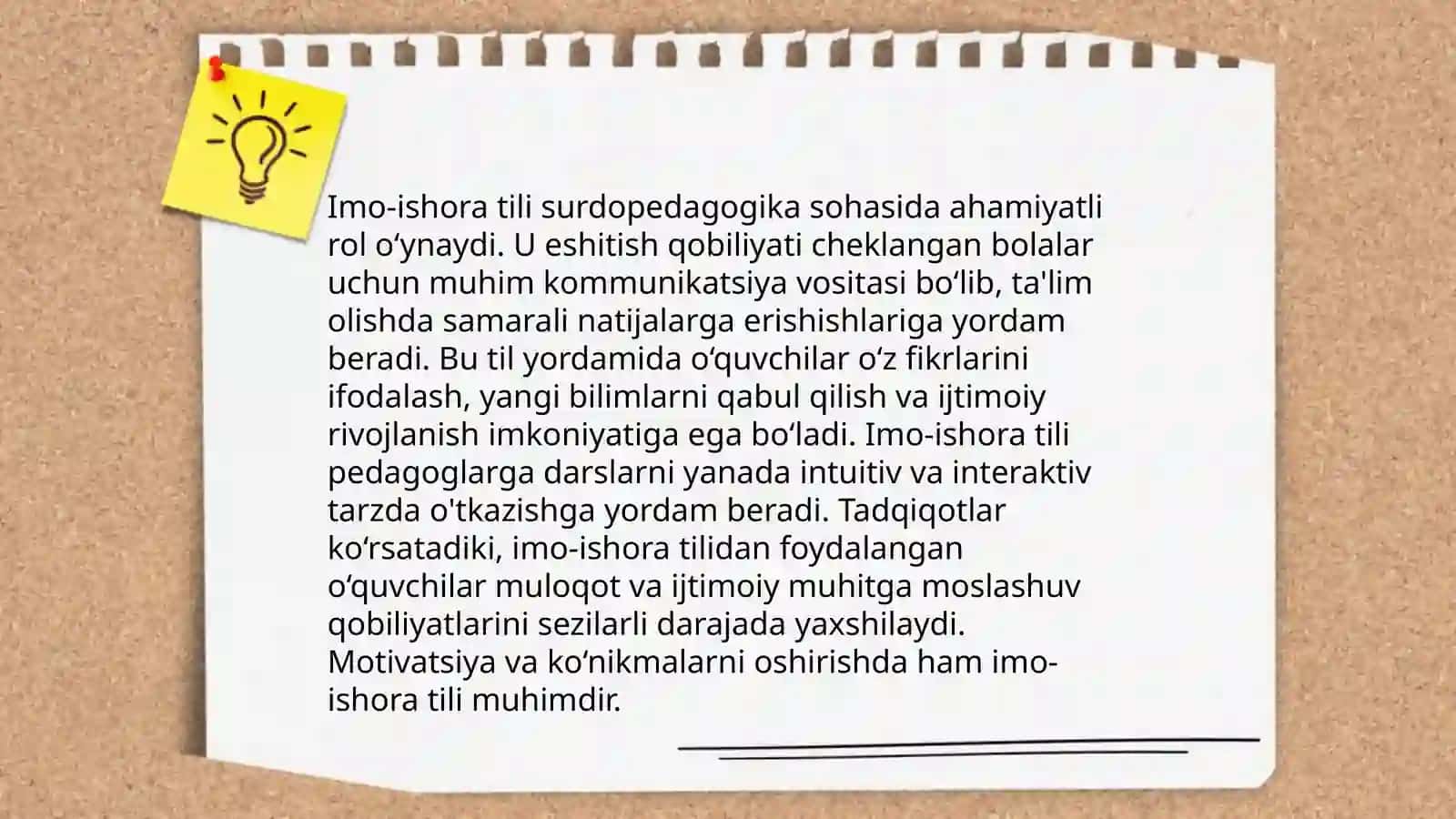 Surdopedagogikada imo ishora tilining taraqqiyoti 4