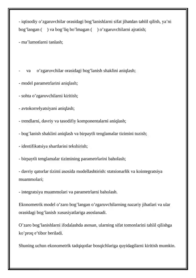Ekonometrika 4