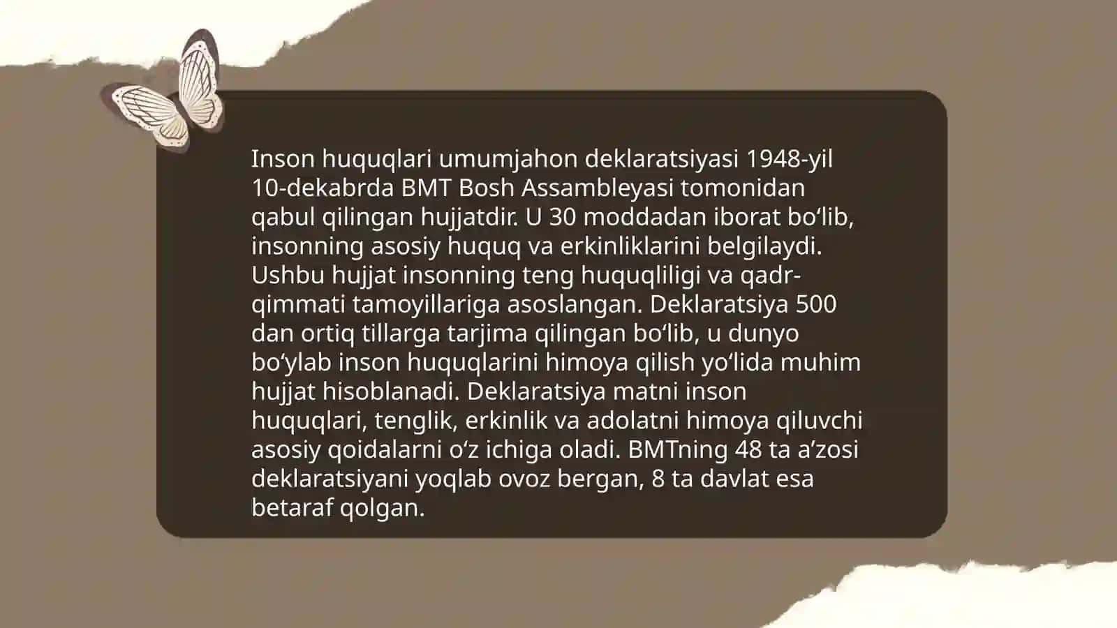 Inson huquqlari tarixi 4