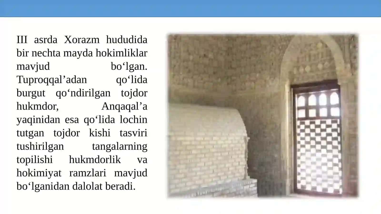 O'ZBEKISTON TARIX 4