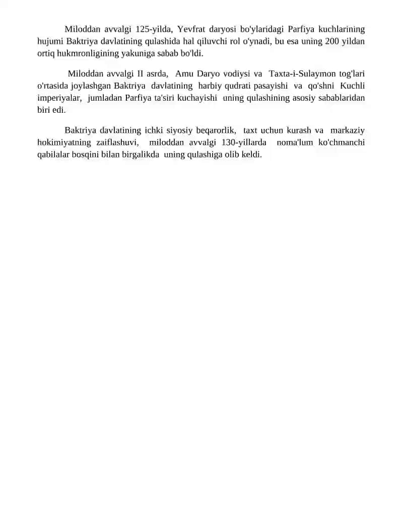 Baktriya davlati haqida 4