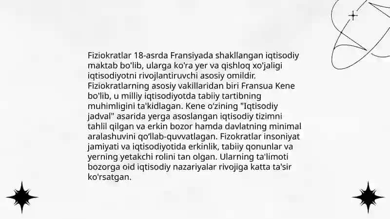 Fiziokratlar taʼlimoti 4