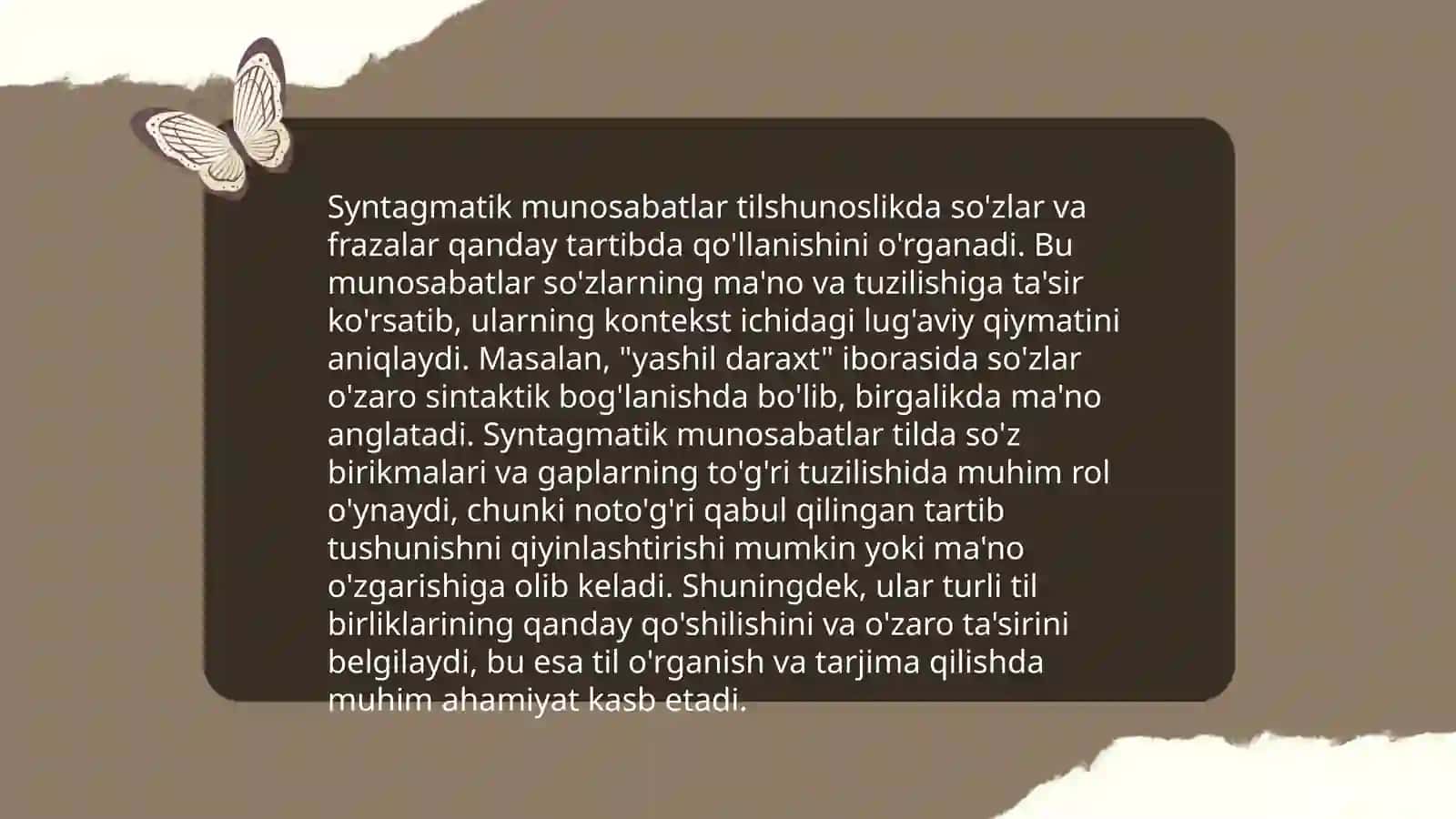 Shakl va mazmuniy sintagmatik munosabat 4