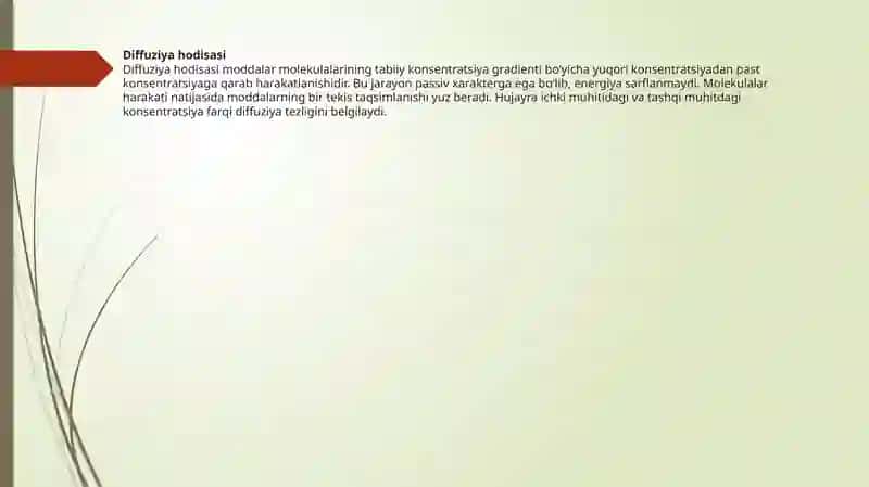 Hujayra hayotiy faoliyatini davom ettirishi 4