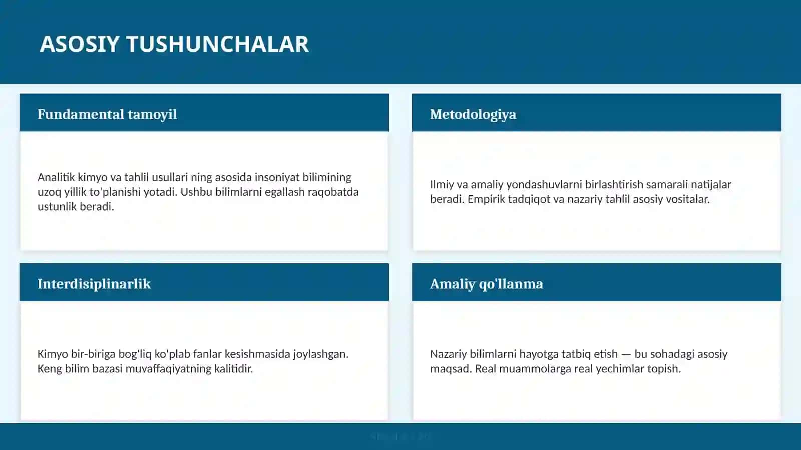 ANALITIK KIMYO VA TAHLIL USULLARI 4