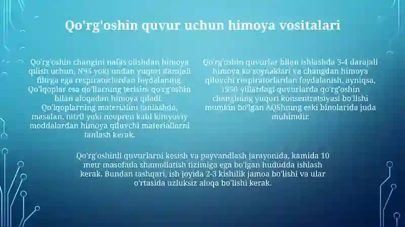 Qo'rg'oshin Quvurini O'rnatish Texnologiyalari 4