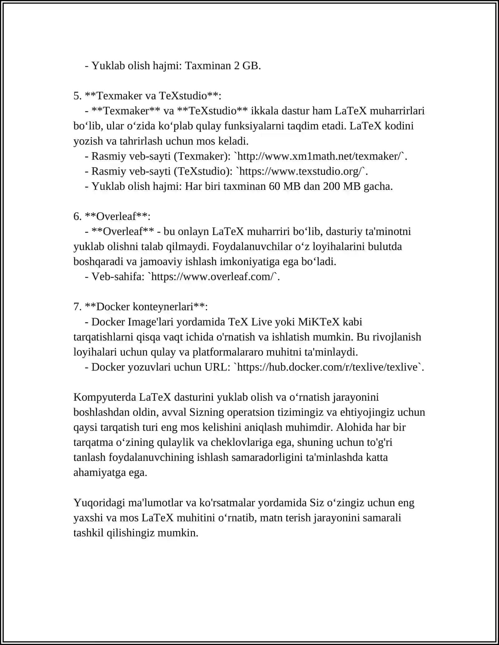 KOMPYUTER LATEXNI OʻRNATISH 4