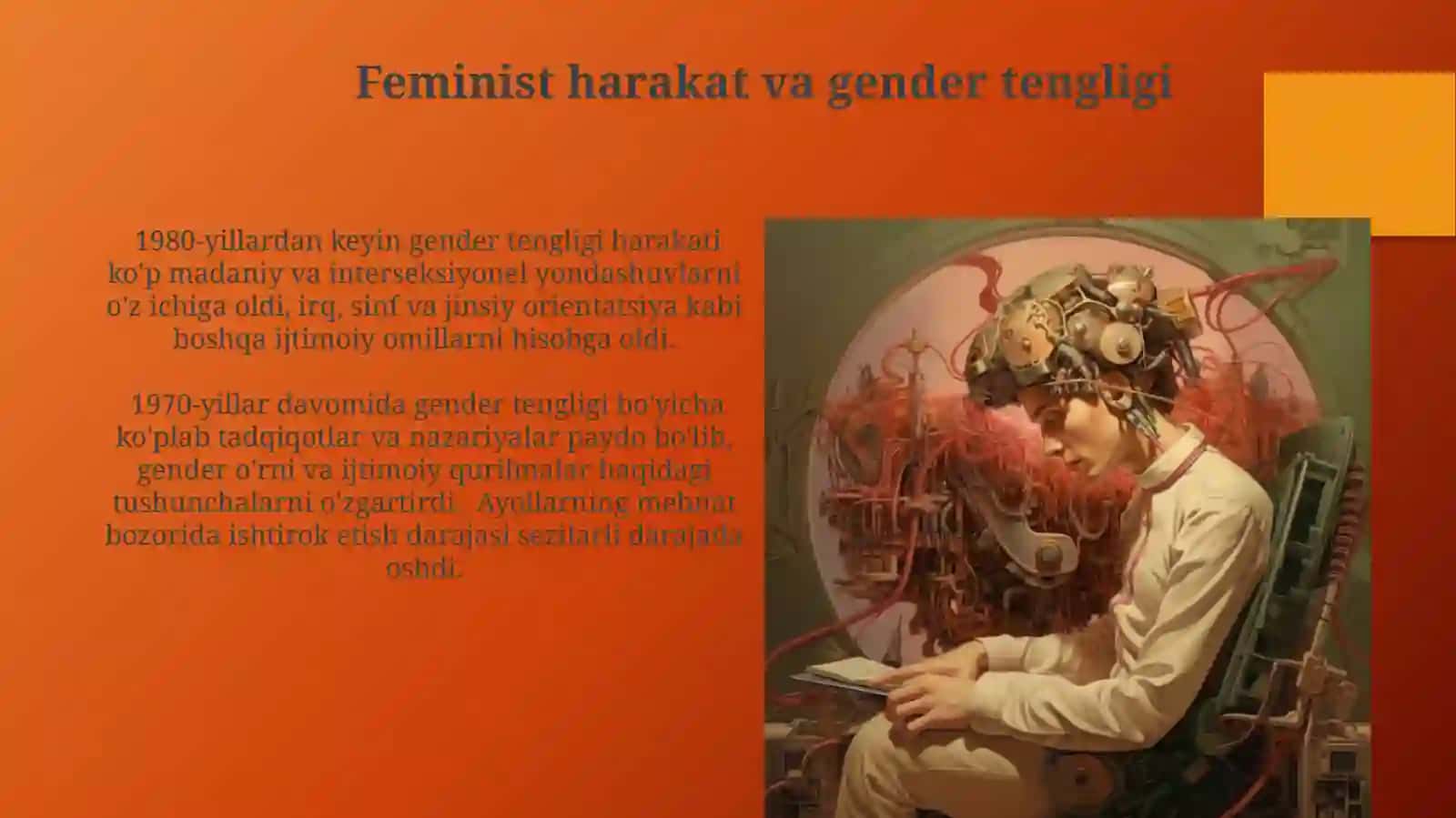 XX асрнинг иккинчи ярмидаги санъат ютуқлари 4