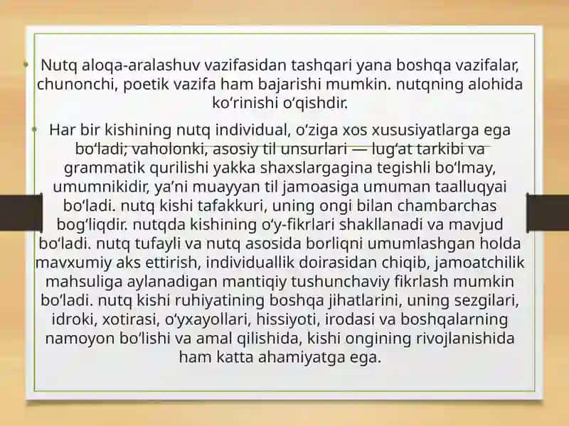 Nutqning maqsadga muvofiqligi 4