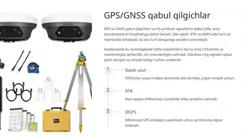 Elektron va lazerli geodezik asboblar 4