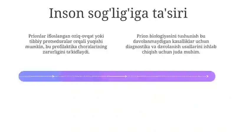 Prionlarni amaliyotdagi ahamiyati 4