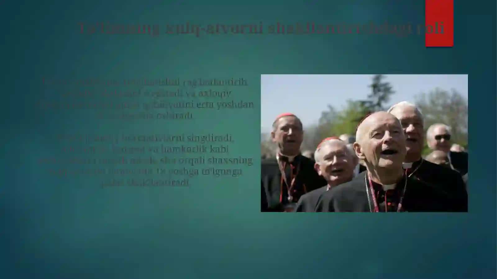 Ijtimoiy institutlar va xulq atvor:ta'lim,din,ommaviy axborot vositalari va madaniyatning roli 4