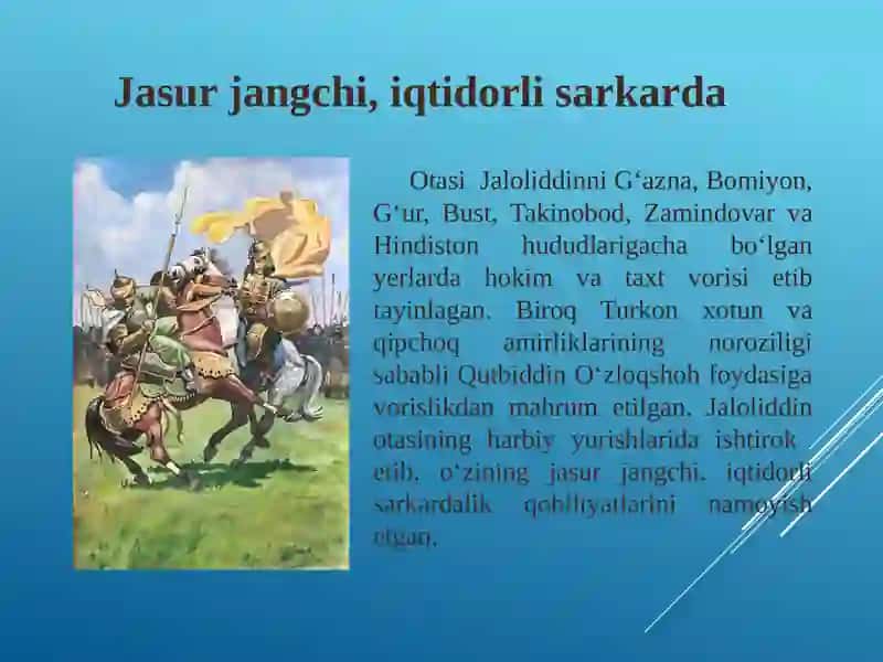 Jaloliddin Manguberdi – Vatan Himoyachisi 4
