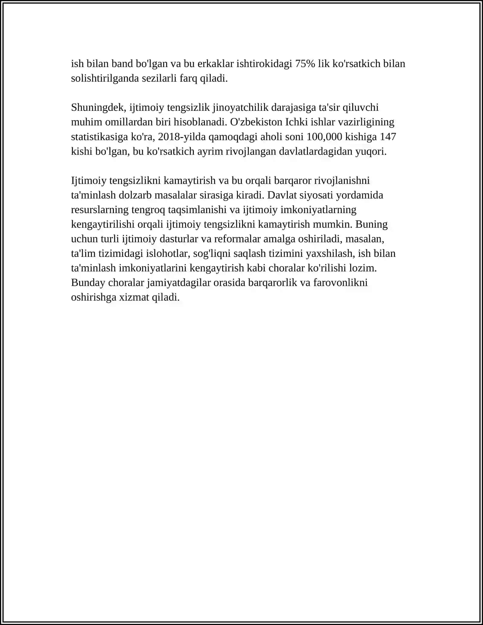 AHOLI TURMUSH TARZINING OG'IRLASHUVI 4