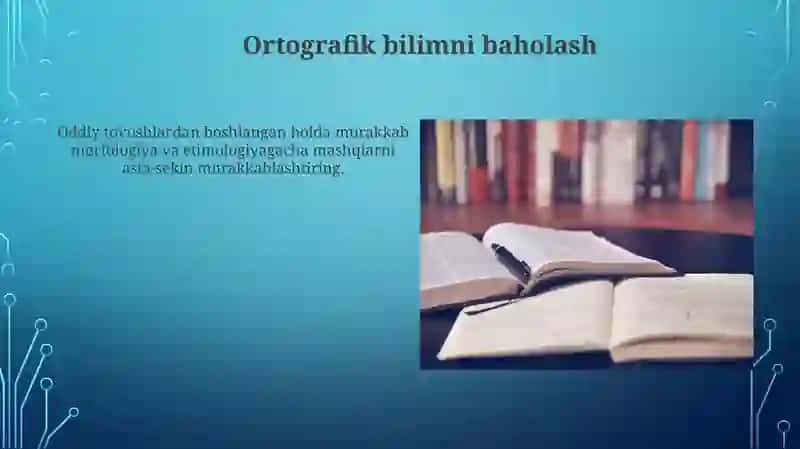 Ortografik Mashqlarni Tashniflash 4