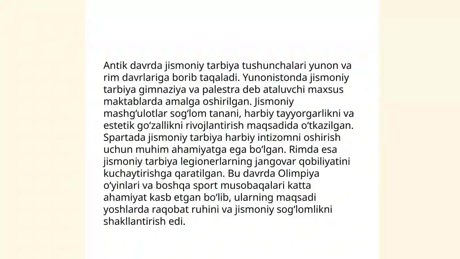 Jismoniy tarbiya nazariyasi va uslubiyati fanining rivojlanish tarixi 4