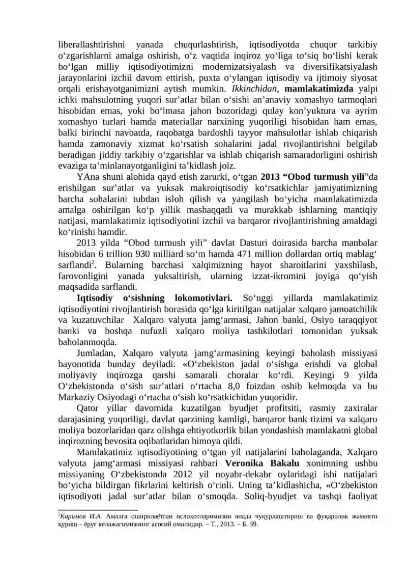 O‘ZBEKISTONNING O‘ZIGA XOS ISTIQLOL VA TARAQQIYOT YO‘LI 4