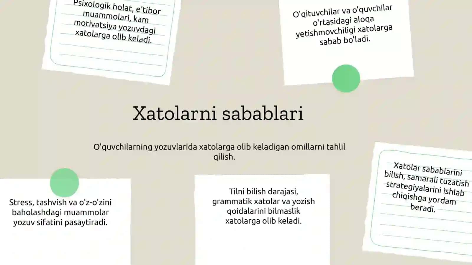 Õquvchilarning yozuvlarida uchraydigan tipik xatolar va ularni tuzatish yõllari 4