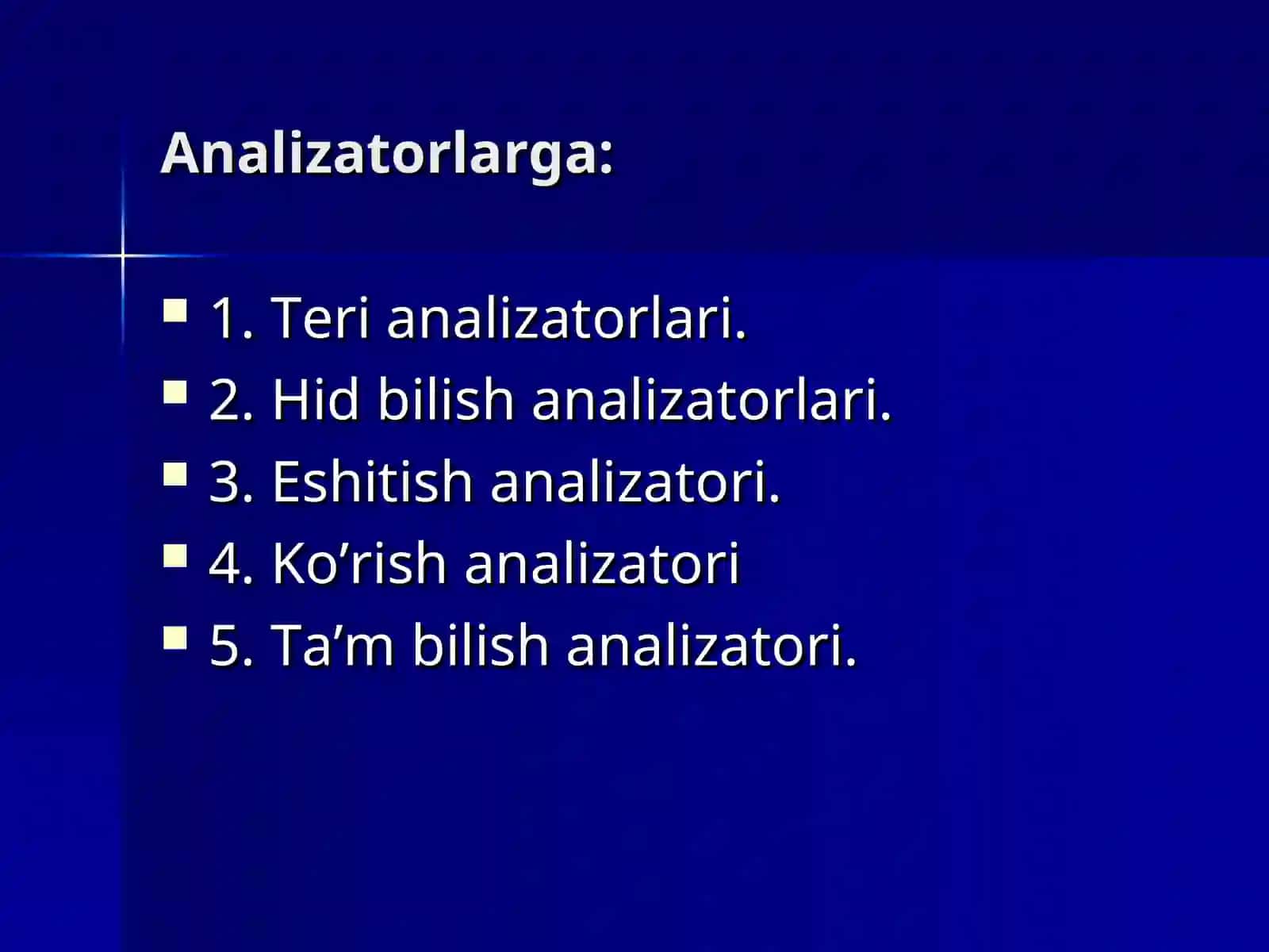 Analizatorlarning yosh xususiyatlari va gigienasi 4