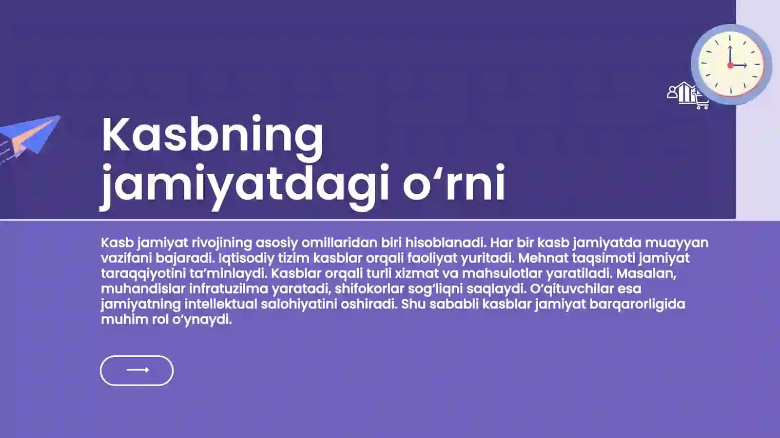 Kasb, kasbiy faoliyat va kasbiy taraqqiyot 4