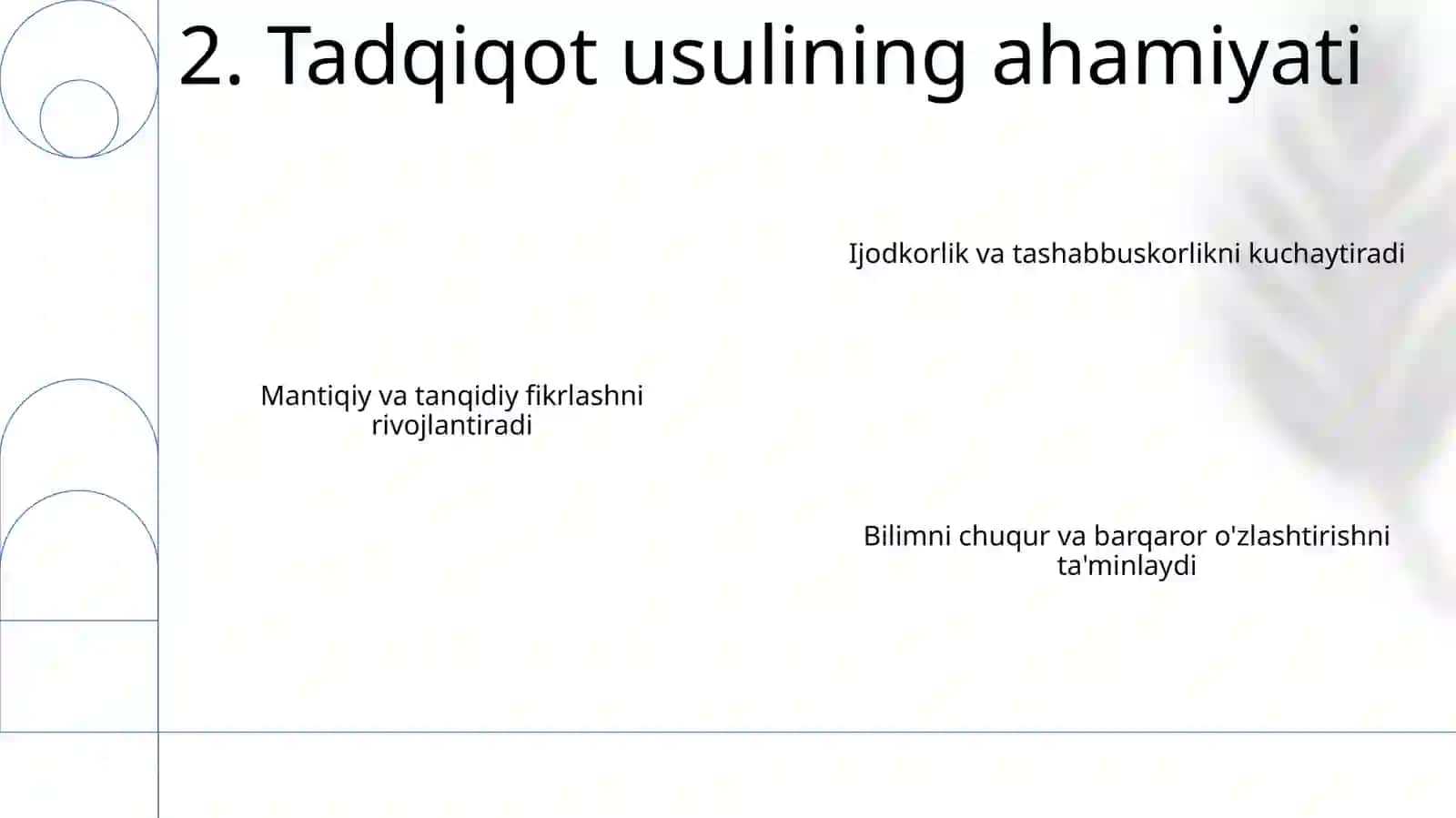 Matematikani o'qitishda evristik tadqiqot usullari 4