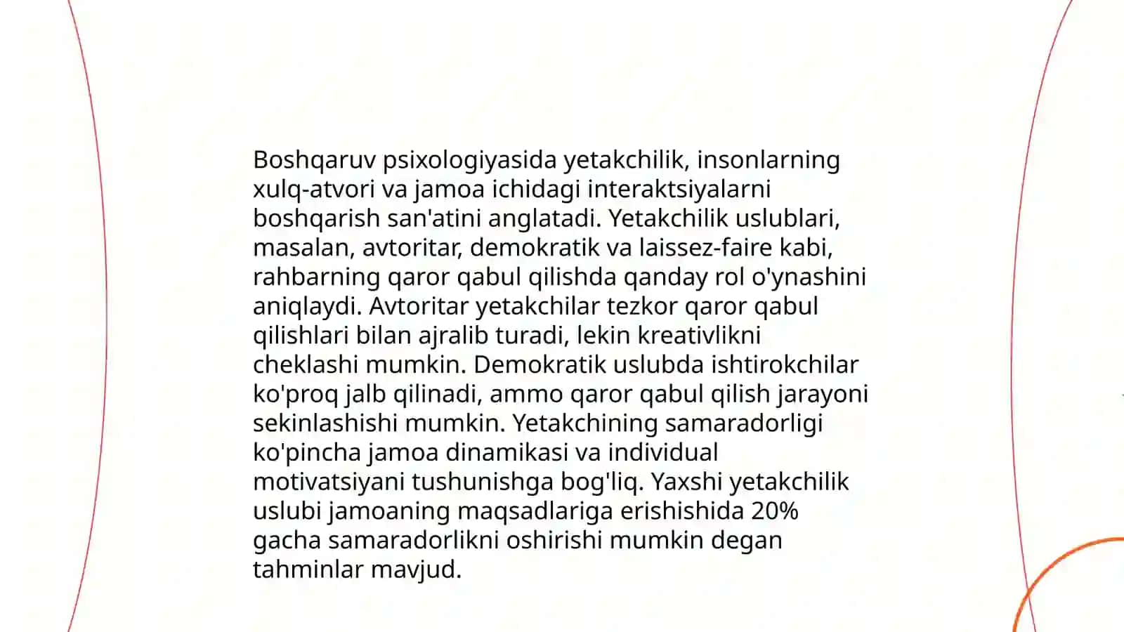 Boshqaruv psixologiyasi va uning ahamiyati 4