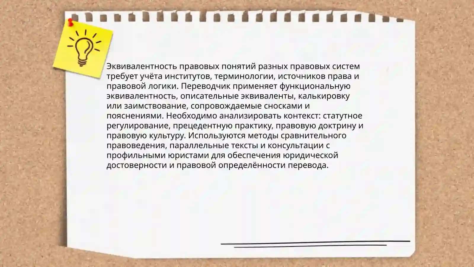 Особенности перевода юридических текстов 4