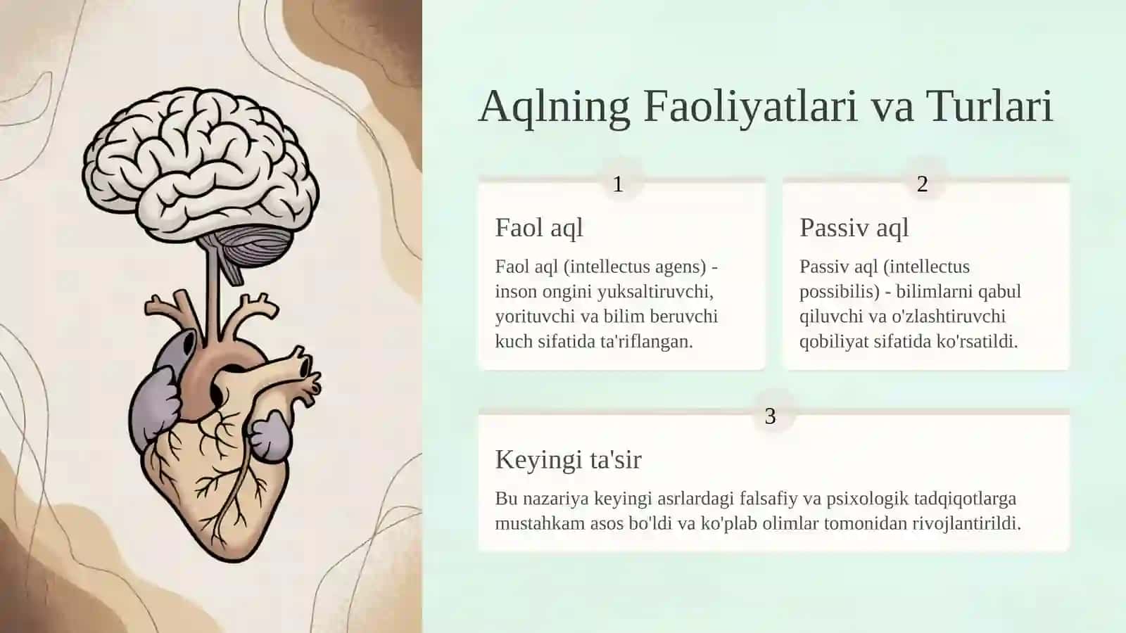 Abu Ali ibn Sinoning psixologiyaga qo'shgan hissasi va yangiliklari 4