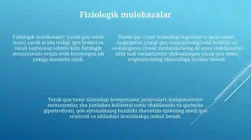 Yurak-Qon Tomirlar Tizimida Regenerator Va Kompensator Jarayonlar 4