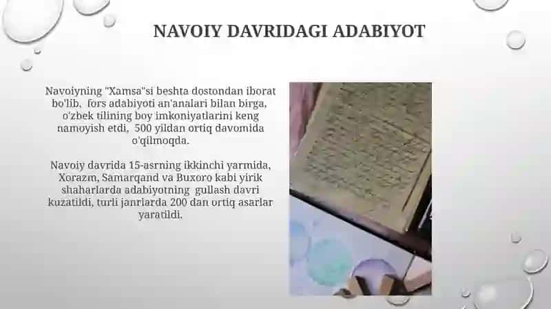 Navoiy va Klassik Adabiy Tilning Me'yorlari 4
