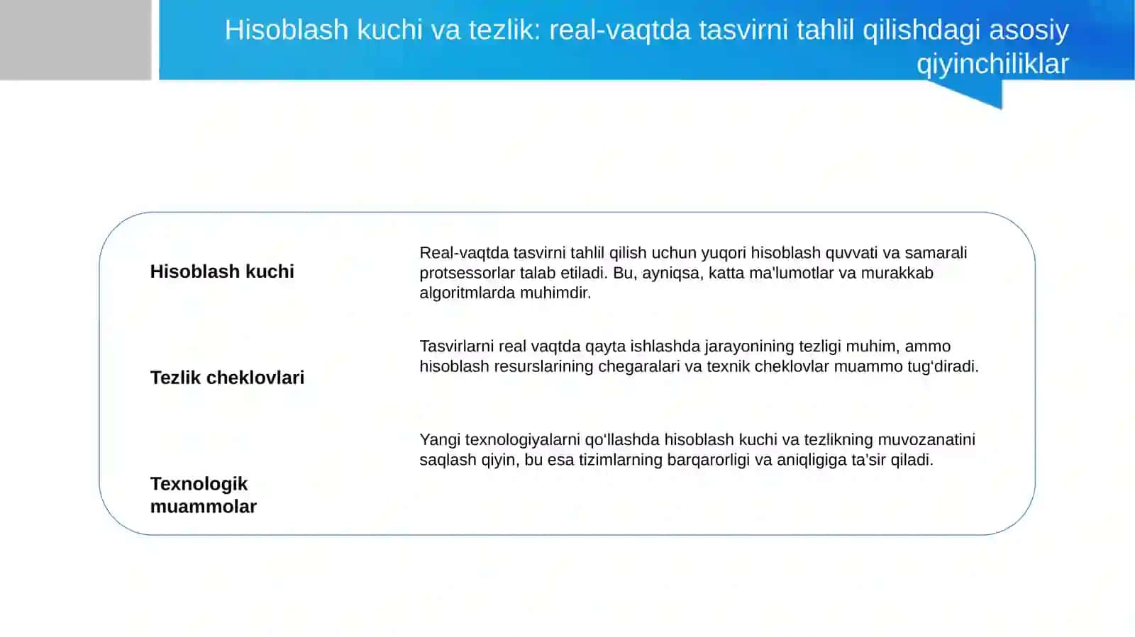 Real-vaqtda tasvirni qayta ishlash: Qiyinchiliklar va qôllanmalar 4