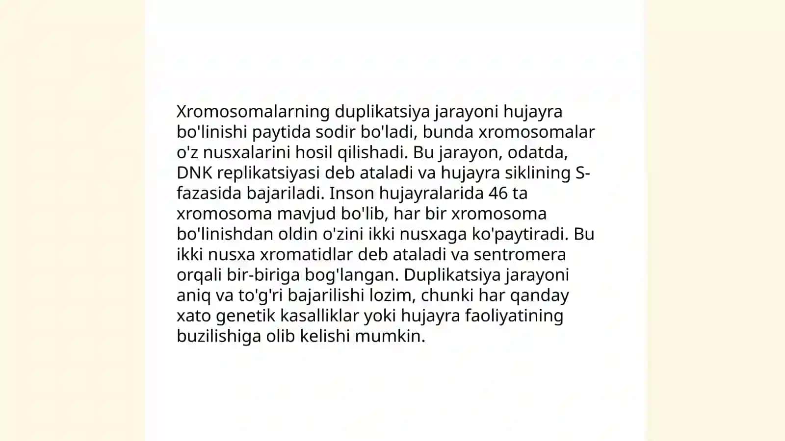 Xromosoma abberatsiyalari yoki qayta tuzulishlari 4