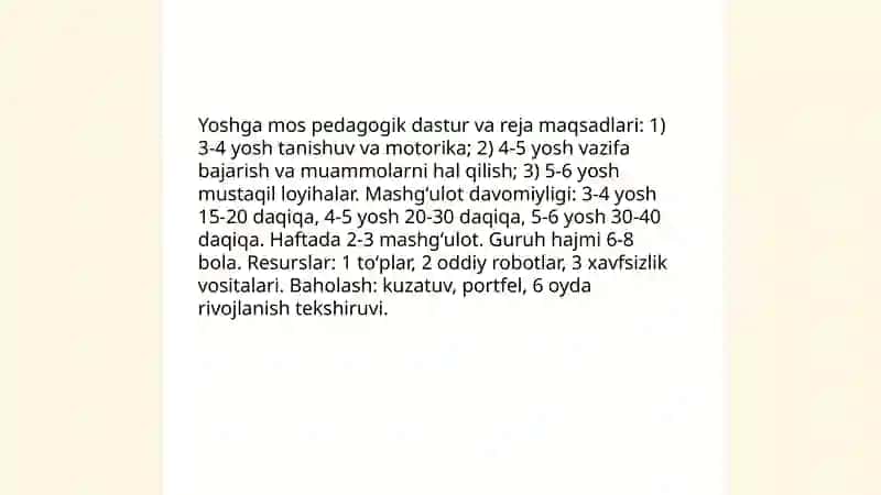 Oʻyin orqali robototexnikani oʻrgatish metodlari 4