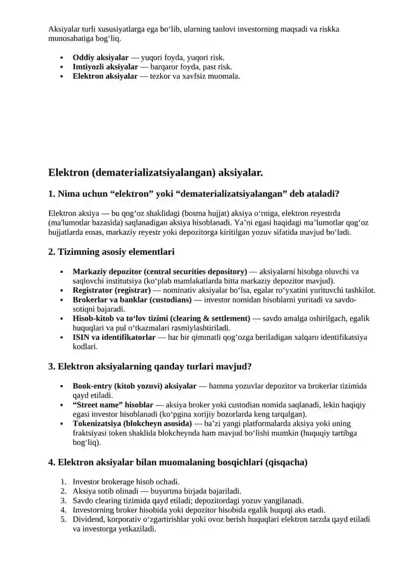 Aksiya tushunchasi va xususiyatlari 4
