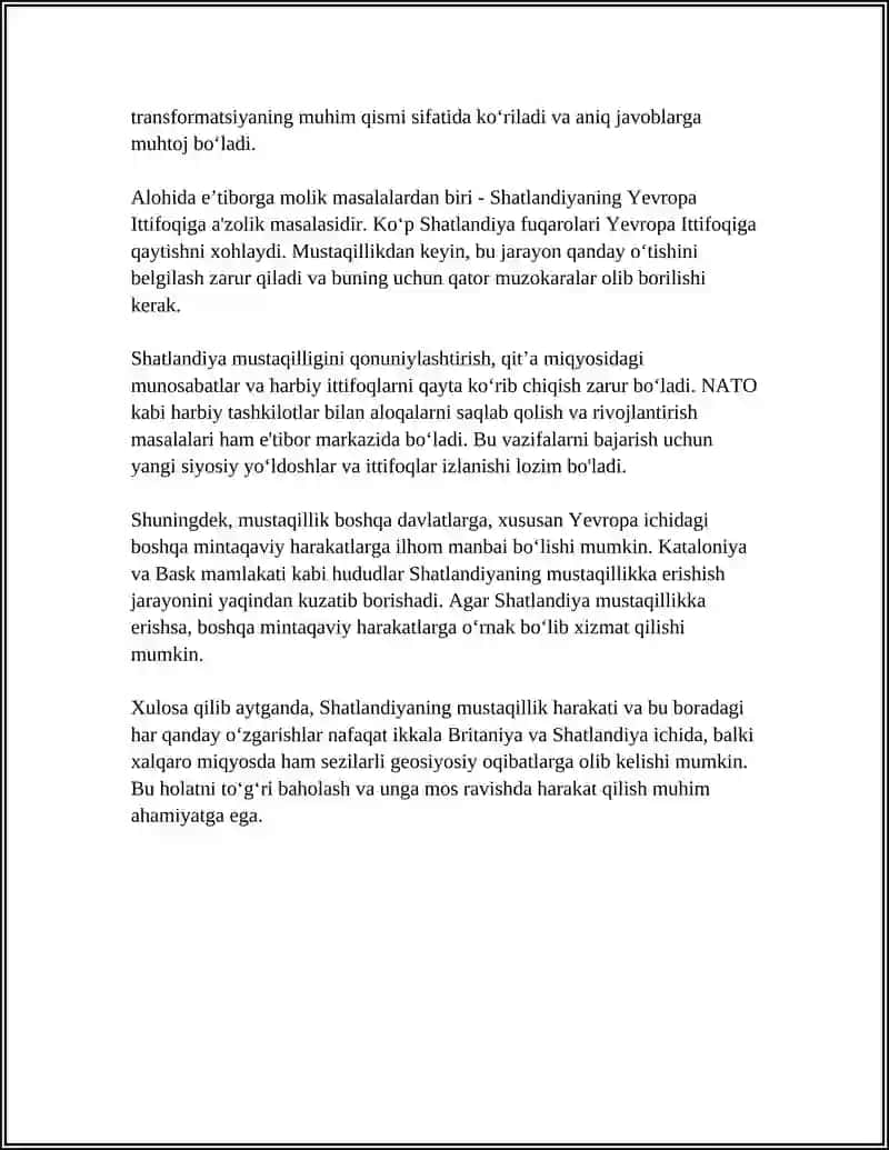 SHATLANDIYA DAVLATI GEOSIYOSATI TOGRISIDA 4